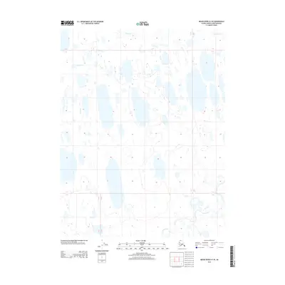 2013 Map of Meade River D-3 SE, 2013 Print
