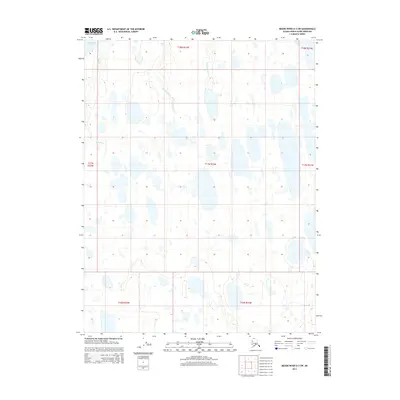 2014 Map of Meade River D-3 SW, 2014 Print