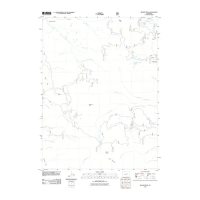 2011 Map of Meaden Peak, 2011 Print