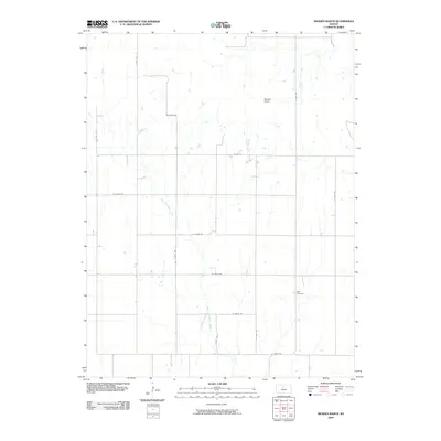 2009 Map of Meades Ranch, 2009 Print