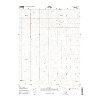 2015 Map of Meades Ranch, 2015 Print