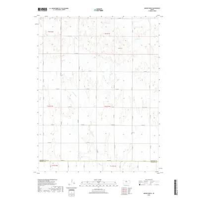 2018 Map of Meades Ranch, 2018 Print