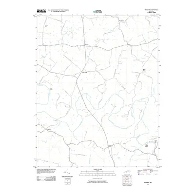 2010 Map of Meador, 2010 Print