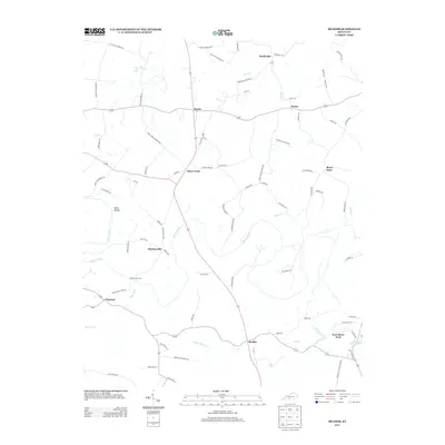 2013 Map of Meador, 2013 Print