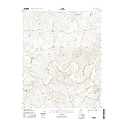2016 Map of Meador, 2016 Print