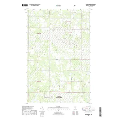 2019 Map of Meadow Brook, 2019 Print