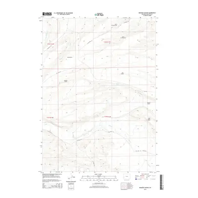 2015 Map of Meadow Canyon, 2015 Print