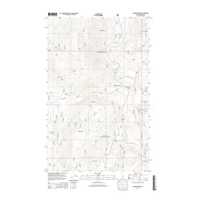 2013 Map of Meadow Creek, 2013 Print
