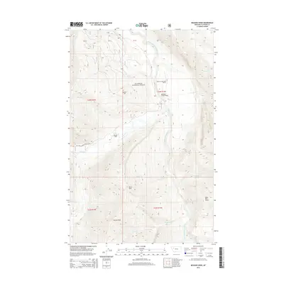 2014 Map of Meadow Creek, 2014 Print