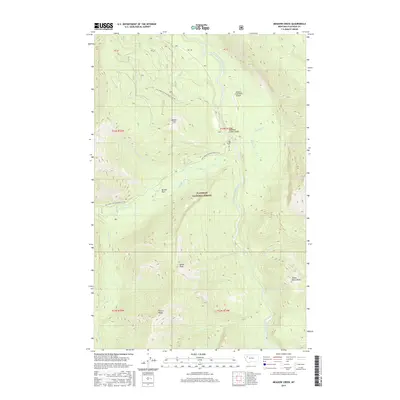 2017 Map of Meadow Creek, 2017 Print