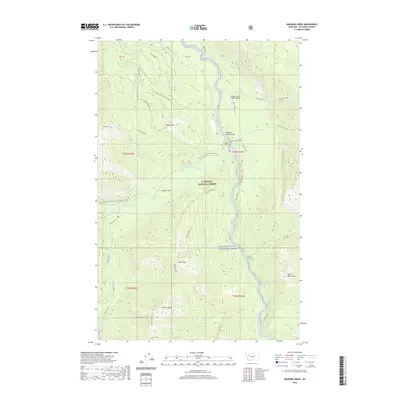 2020 Map of Meadow Creek, 2020 Print