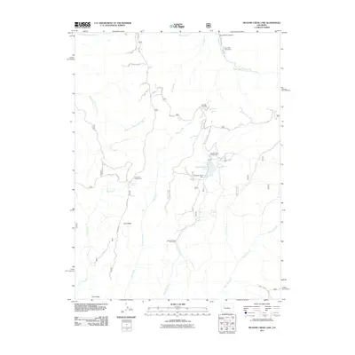 2011 Map of Meadow Creek Lake, 2011 Print