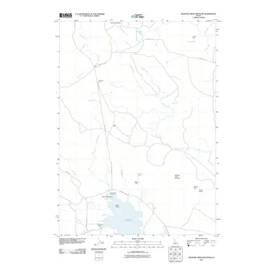 2010 Map of Meadow Creek Mountain, 2010 Print