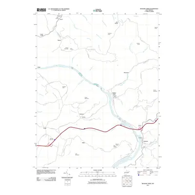 2011 Map of Meadow Creek, 2011 Print