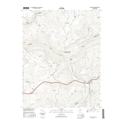 2016 Map of Meadow Creek, 2016 Print