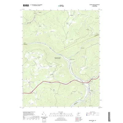 2019 Map of Meadow Creek, 2019 Print