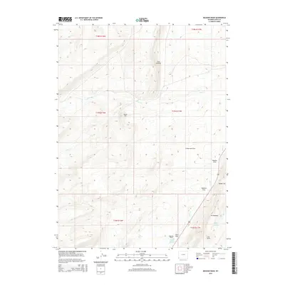 2015 Map of Meadow Draw, 2015 Print
