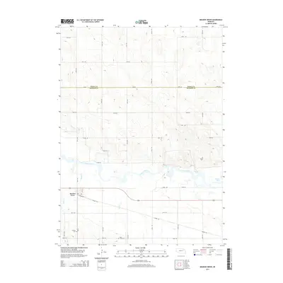 2014 Map of Meadow Grove, 2014 Print