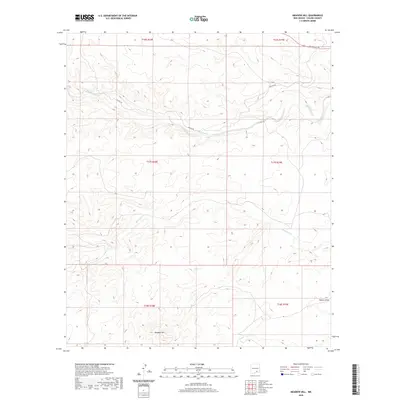 2020 Map of Meadow Hill, 2020 Print