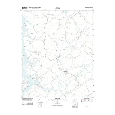 2010 Map of Meadow, 2010 Print