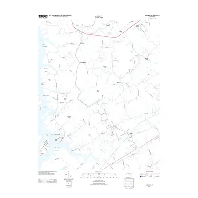 2013 Map of Meadow, 2013 Print