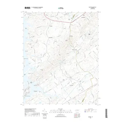 2019 Map of Meadow, 2019 Print