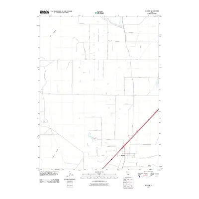 2011 Map of Meadow, 2011 Print