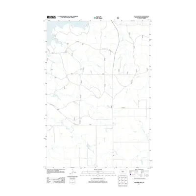 2012 Map of Meadow NW, 2012 Print