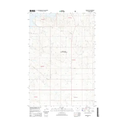 2015 Map of Meadow NW, 2015 Print