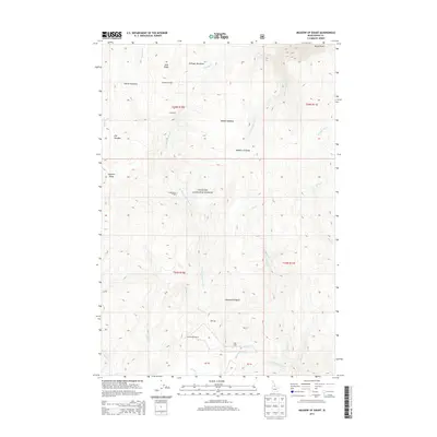 2013 Map of Meadow of Doubt, 2013 Print