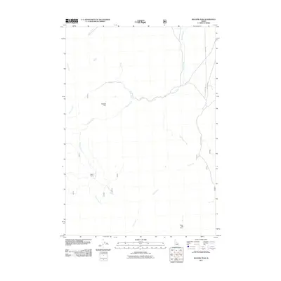 2011 Map of Meadow Peak, 2011 Print