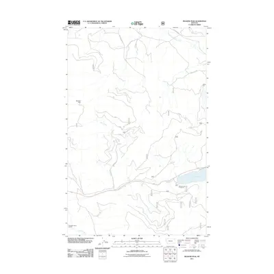 2011 Map of Meadow Peak, 2011 Print