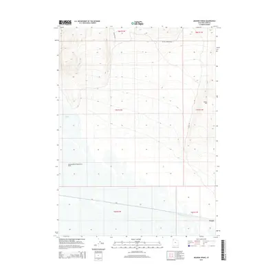 2014 Map of Meadow Spring, 2014 Print