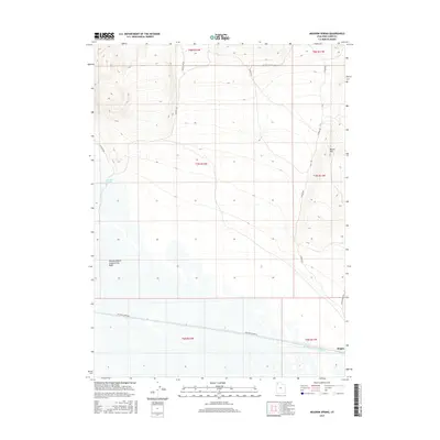 2017 Map of Meadow Spring, 2017 Print