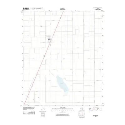 2010 Map of Meadow, 2010 Print