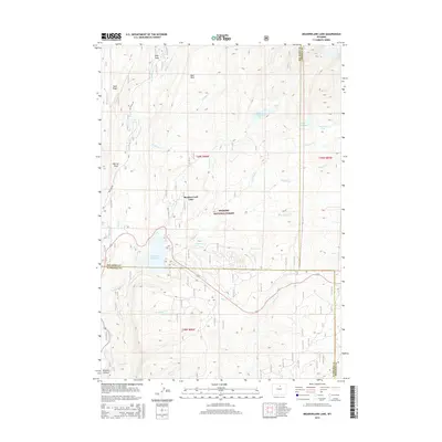 2015 Map of Meadowlark Lake, 2015 Print