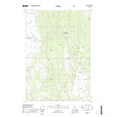 2020 Map of Meadows, 2020 Print