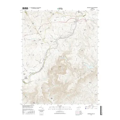 2016 Map of Meadows of Dan, 2016 Print