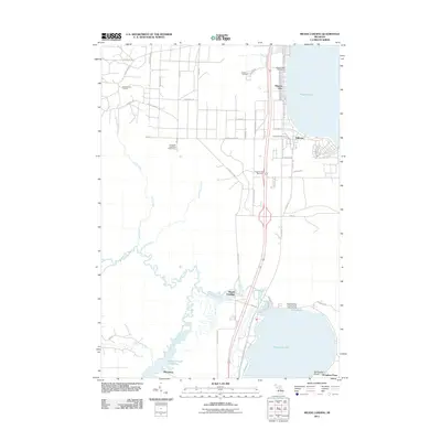 2011 Map of Meads Landing, 2011 Print