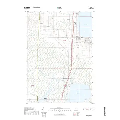 2019 Map of Meads Landing, 2019 Print