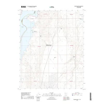 2018 Map of Meadview North, 2018 Print