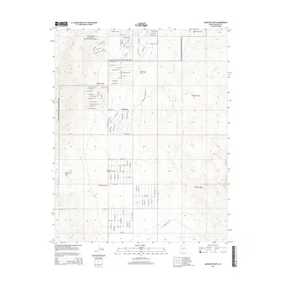 2014 Map of Meadview South, 2014 Print