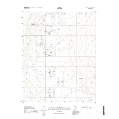 2018 Map of Meadview South, 2018 Print
