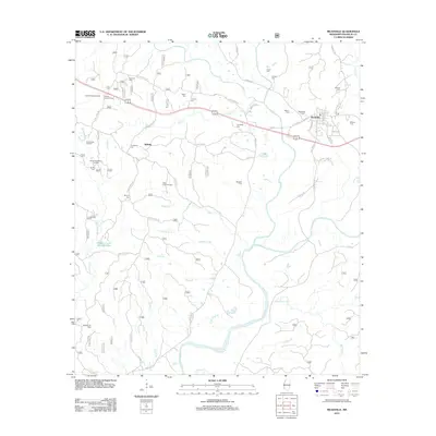 2012 Map of Meadville, 2012 Print