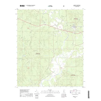 2018 Map of Meadville, 2018 Print