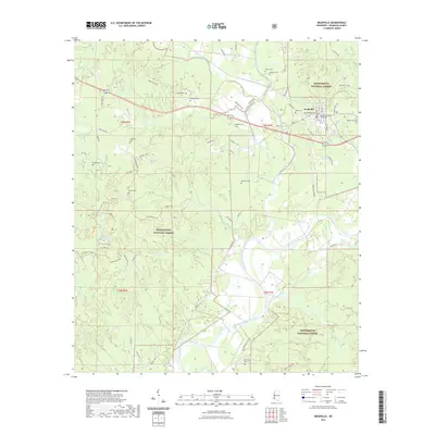 2021 Map of Meadville, 2021 Print