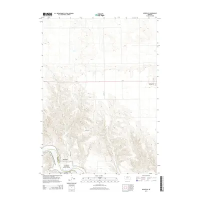 2014 Map of Meadville, 2014 Print