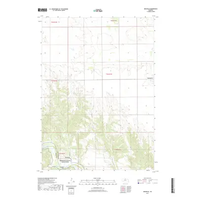 2017 Map of Meadville, 2017 Print