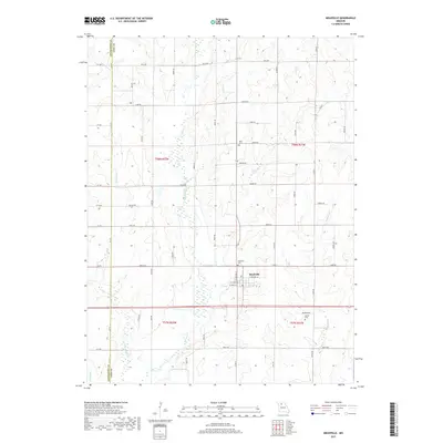 2017 Map of Meadville, 2017 Print