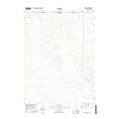 2014 Map of Meadville NE, 2014 Print